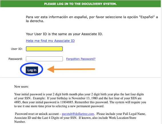 Dollar Tree Compass Employee Paystub Login